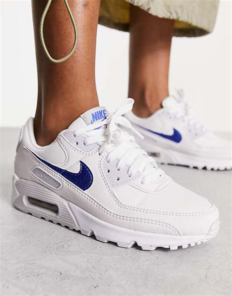 nike air max dames wit blauw|Blauw Air Max Schoenen .